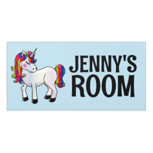 UNICORN PERSONALIZED NAMEWALL SIGN