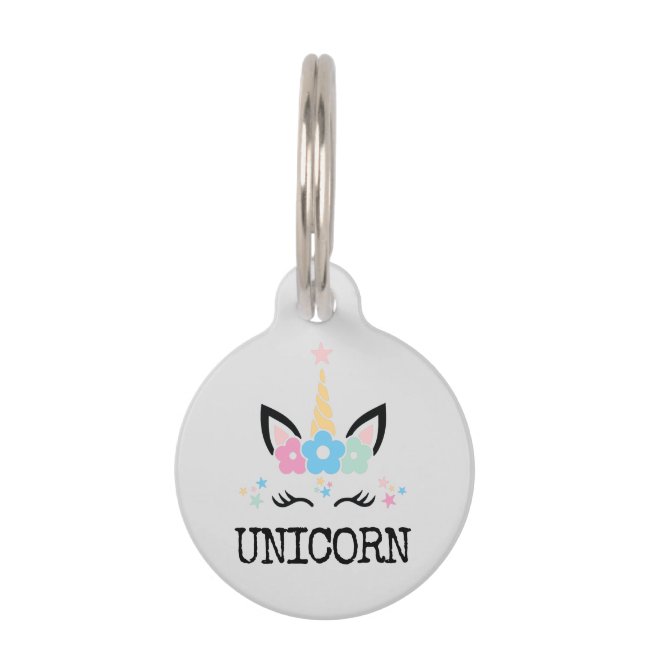 Unicorn Pet ID Tag