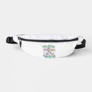 Unicorn Pilates and Pixie Dust Bold Typography T-S Fanny Pack