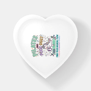 Unicorn Pilates and Pixie Dust Bold Typography T-S Paperweight