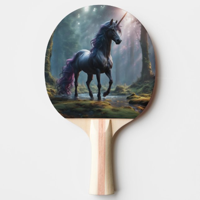 Unicorn Ping Pong Paddle (Front)