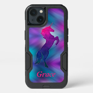 Unicorn Pink Purple Blue Abstract Otterbox Case