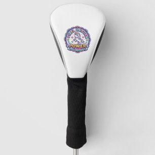 Unicorn Pixel Unicorn Power POD Ready Apparel Grap Golf Head Cover