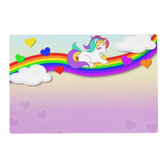 Unicorn Placemat (Front)