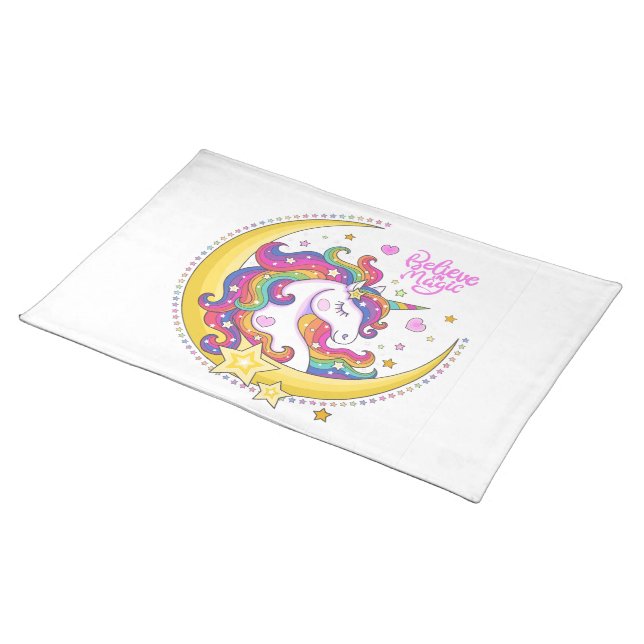 Unicorn Placemat (On Table)
