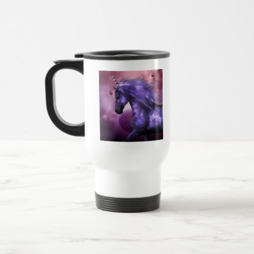 Unicorn Plastic Travel Mug