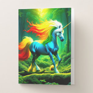 Unicorn Pocket Folder