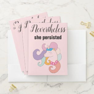 Unicorn Pocket Folder