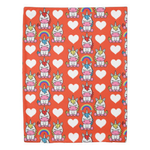 Unicorn Pony Home Decor Duvet Cover