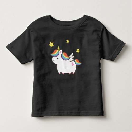 Unicorn Pony Toddler T_shirt