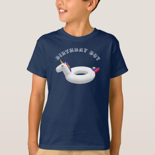 Unicorn pool toy  T_Shirt