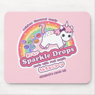 Unicorn Poop Candy Mouse Pad
