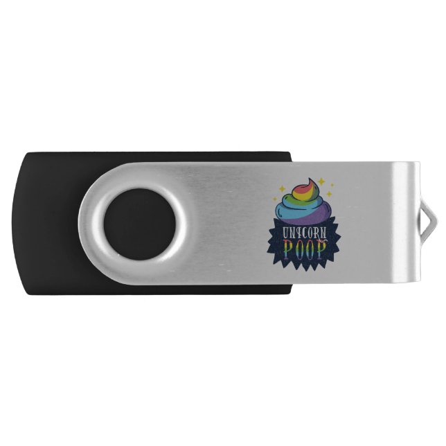 Unicorn Poop Flash Drive (Front)