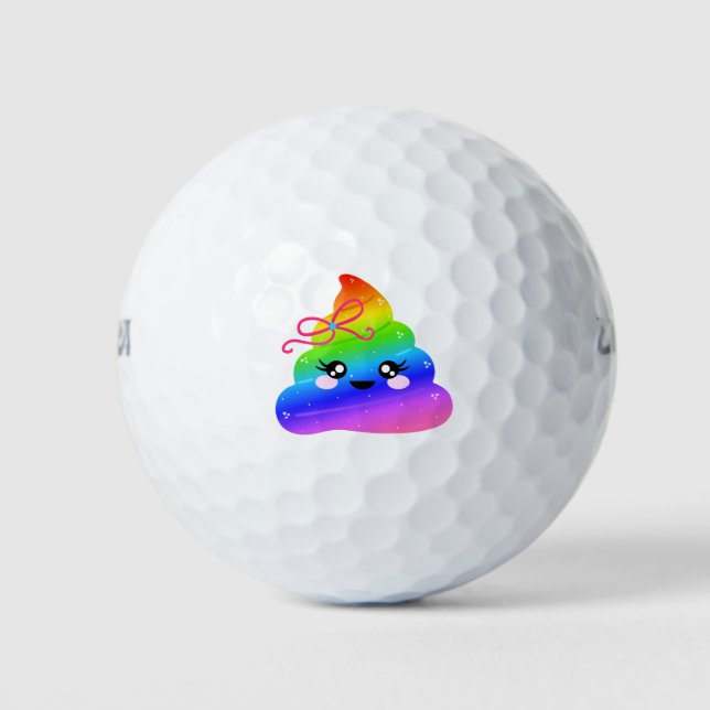 Unicorn Poop Golf Balls (Front)