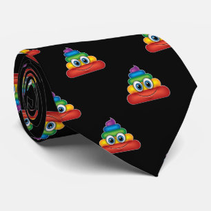 Unicorn poop neck tie