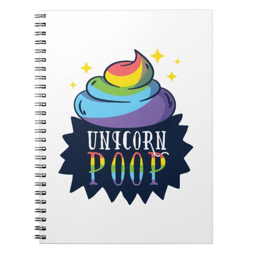 Unicorn Poop Notebook