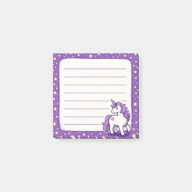 Unicorn Post-it Notes (Front)