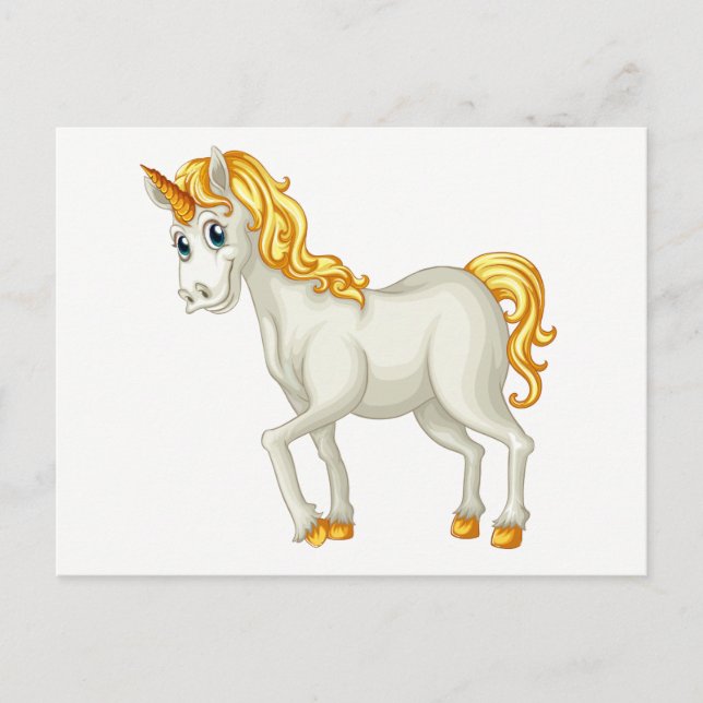 Unicorn postcard (Front)