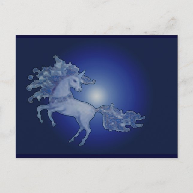 Unicorn Postcard (Front)