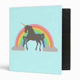 Unicorn Power 3 Ring Binder