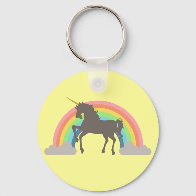 Unicorn Power Keychain (Front)