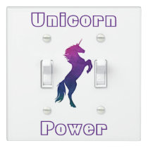 Unicorn Power Light Switch Cover