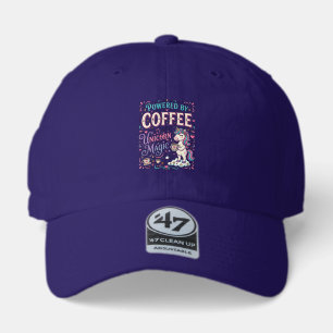 Unicorn Powered by Coffee and Unicorn Magic Colorf 47 Brand Hat