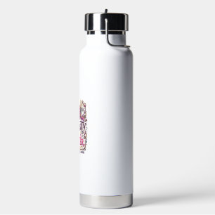 Unicorn Powered by Curiosity and Glitter Stylish W Water Bottle