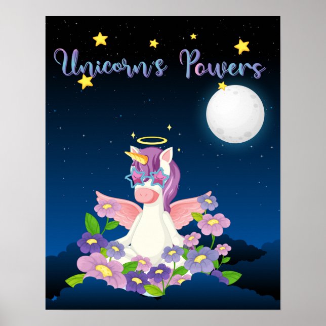 Unicorn Powers Poster (Front)