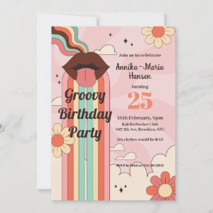 Unicorn Prank Birthday part 2, Groovy Party Holiday Card