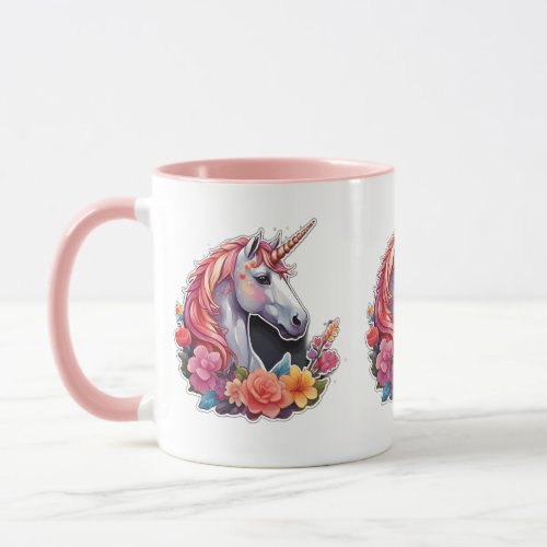 Unicorn pretty design mug