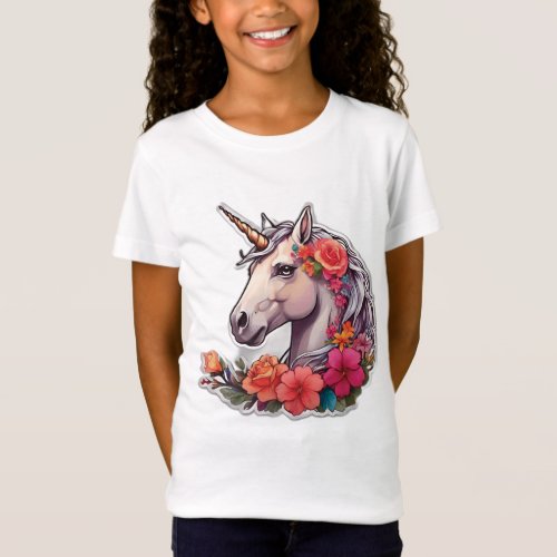Unicorn pretty design T_Shirt