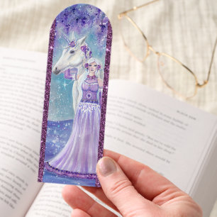 Unicorn princess art by Renee Lavoie Bookmarks