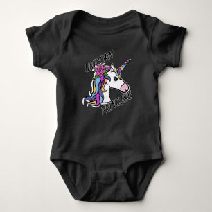 Unicorn Princess Design - Baby Jersey Bodysuit