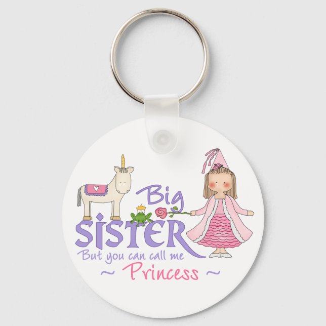 Unicorn Princess Keychain (Front)