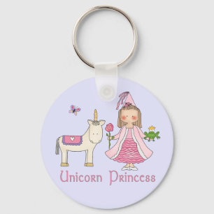 Unicorn Princess Keychain
