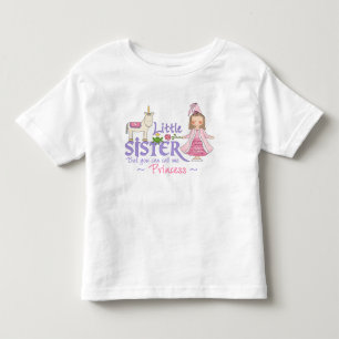 Unicorn Princess Little Sister T-shirts