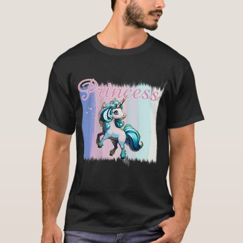 Unicorn Princess T_Shirt