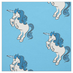 Unicorn Fantasy Fabric Zazzle