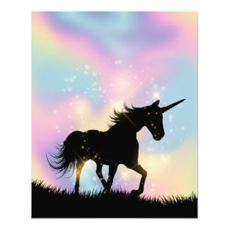 Unicorn Print | Unicorn Decor For Girl Bedroom