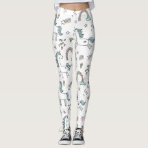 Unicorn Rainbow Athleisure Leggings