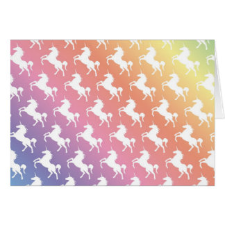 Unicorn Rainbow Cards