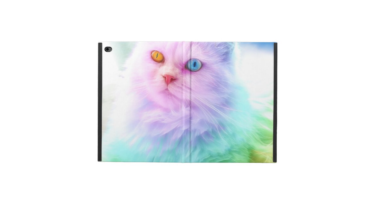 Unicorn Rainbow Cat Powis Ipad Air 2 Case Zazzle Com