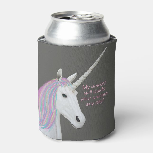 Unicorn Rainbow Custom Can Cooler (Can Front)
