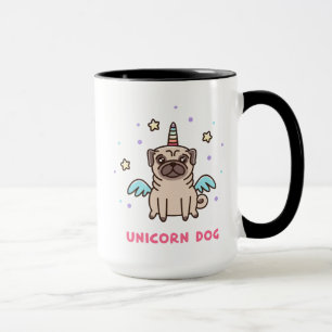 Unicorn Rainbow Dog Mug