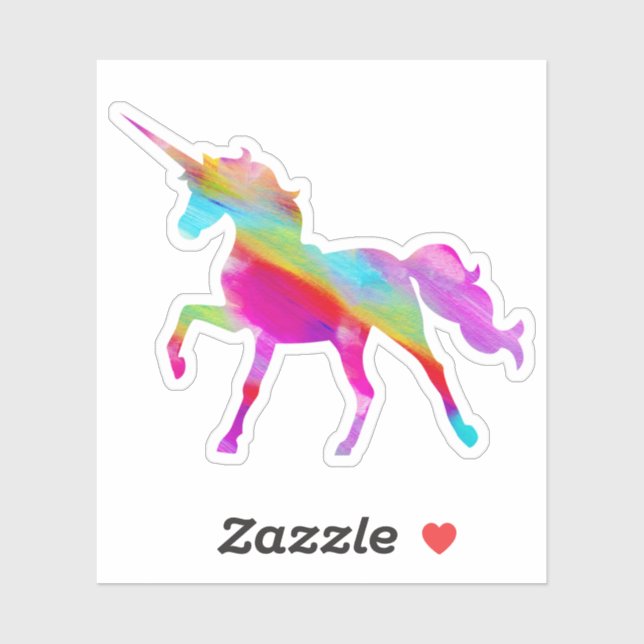 Unicorn Rainbow graphic Sticker (Sheet)