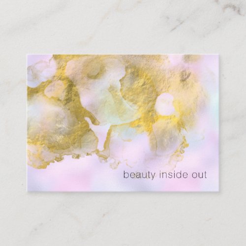  Unicorn Rainbow Holograghic Pastel Beauty AP1 Business Card