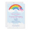 Unicorn Rainbow Invitation
