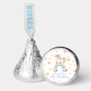 Unicorn Rainbow Magical Day Birthday Hershey®'s Kisses®