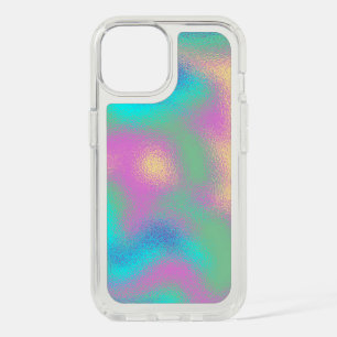 Unicorn Rainbow Metallic Foil Effect iPhone 15 Case